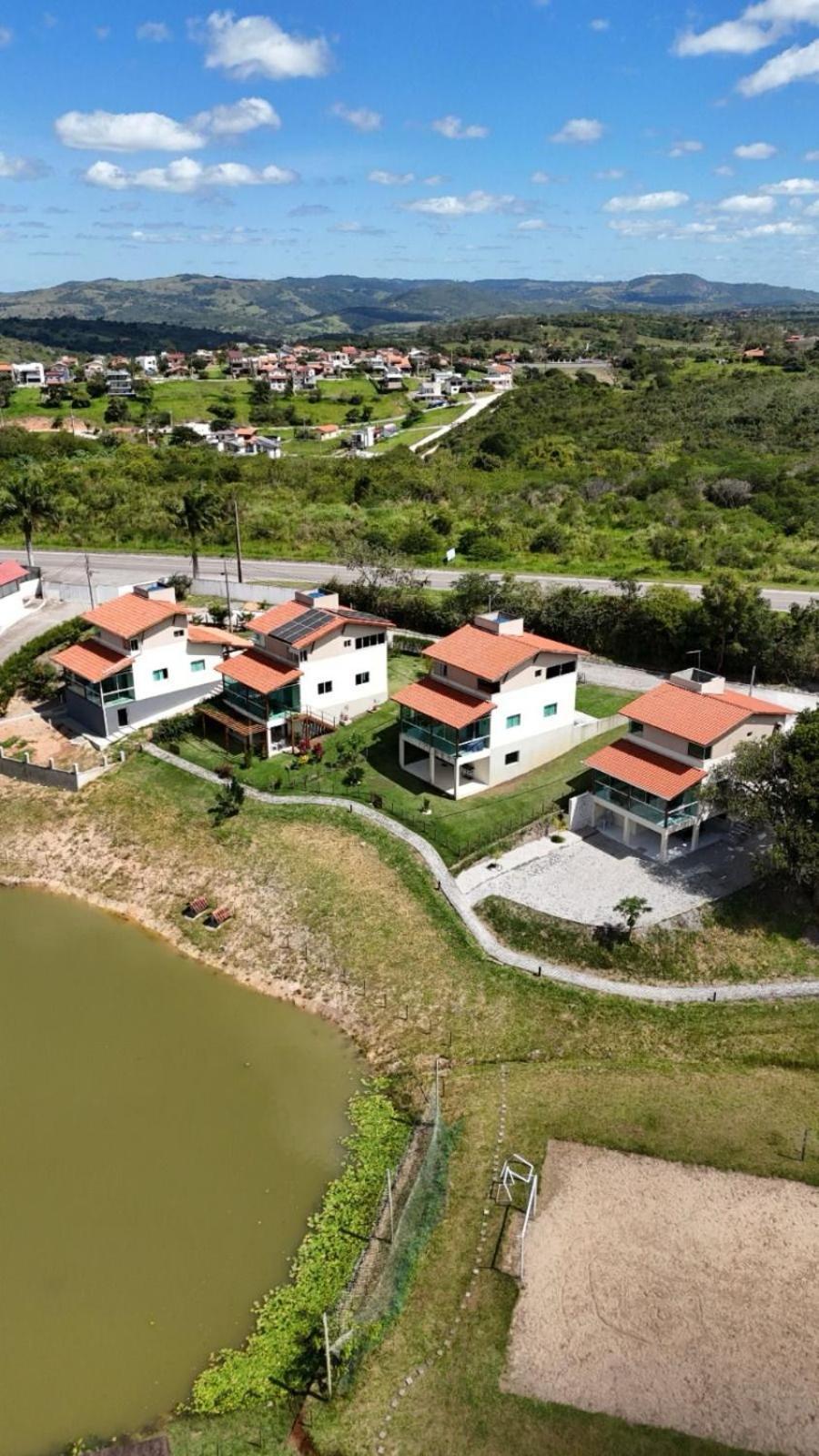 Casa Totalmente Equipada Ampla E Confortavel Em Condominio - Cha Grande-Pe Exterior foto